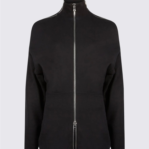 RTA Black Dress with silver zipper https://rta.com/products/hilda-dress-black - Picture 3 of 5